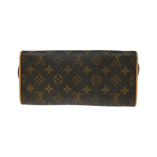 Louis Vuitton Twin Monogram, Brown, Leather, Clutch