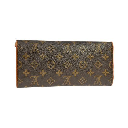 Louis Vuitton Twin Monogram, Brown, Canvas, Clutch
