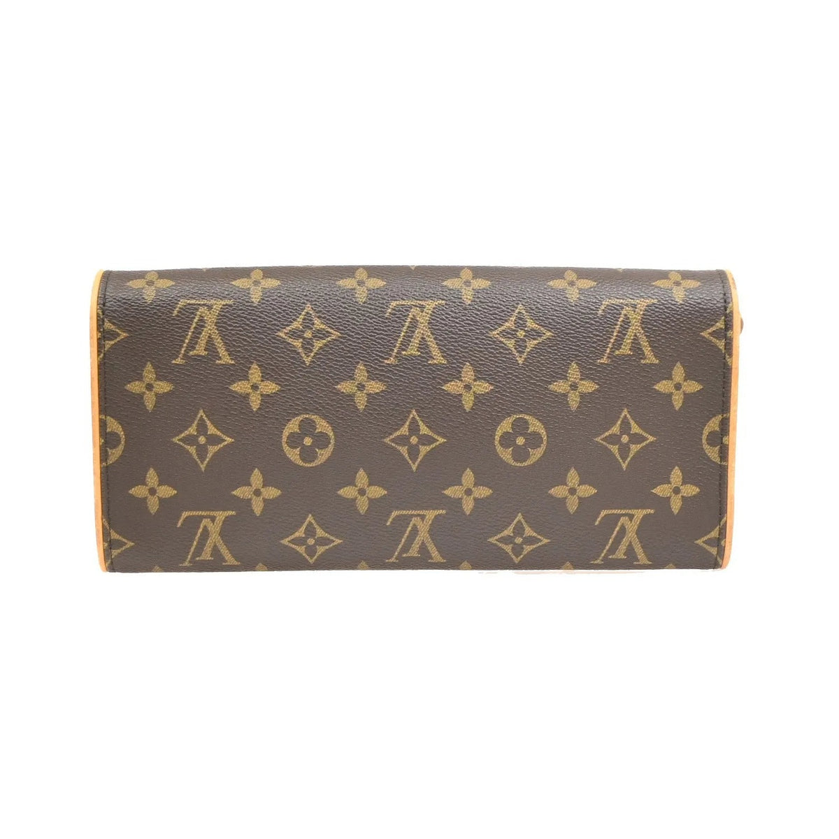 Louis Vuitton Twin Monogram Canvas, Brown, Canvas, Clutch