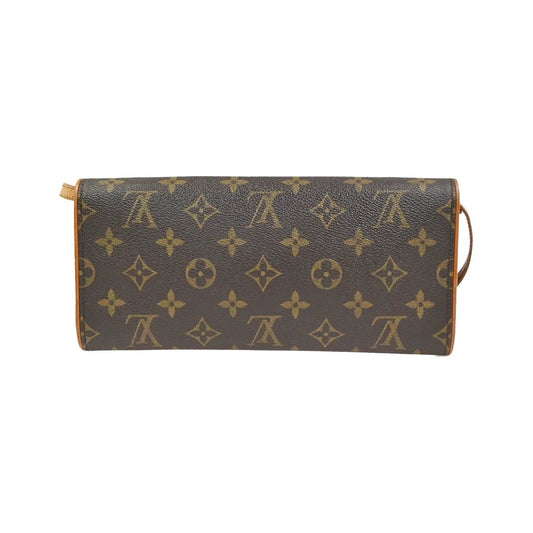 Louis Vuitton Twin Monogram Canvas, Brown, Canvas, Clutch