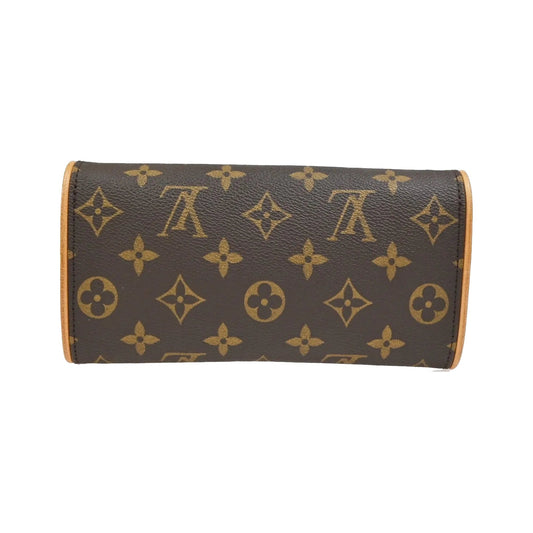 Louis Vuitton Twin Monogram Canvas, Brown, Canvas, Clutch