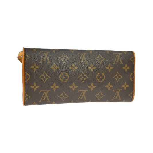 Louis Vuitton Twin Monogram Canvas, Brown, Canvas, Clutch