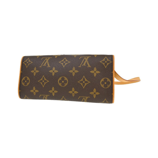 Louis Vuitton Twin Monogram Canvas, Brown, Canvas, Clutch