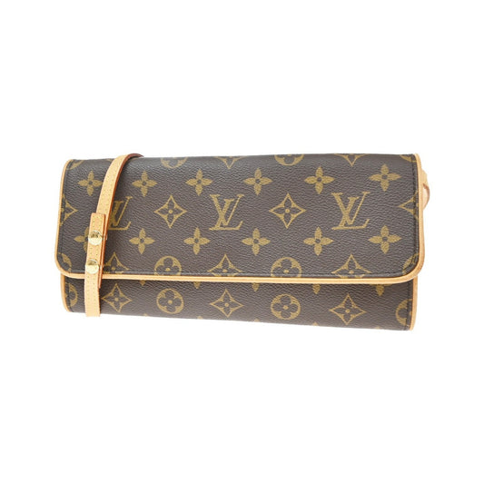 Louis Vuitton Twin Monogram Canvas, Brown, Canvas, Handbag