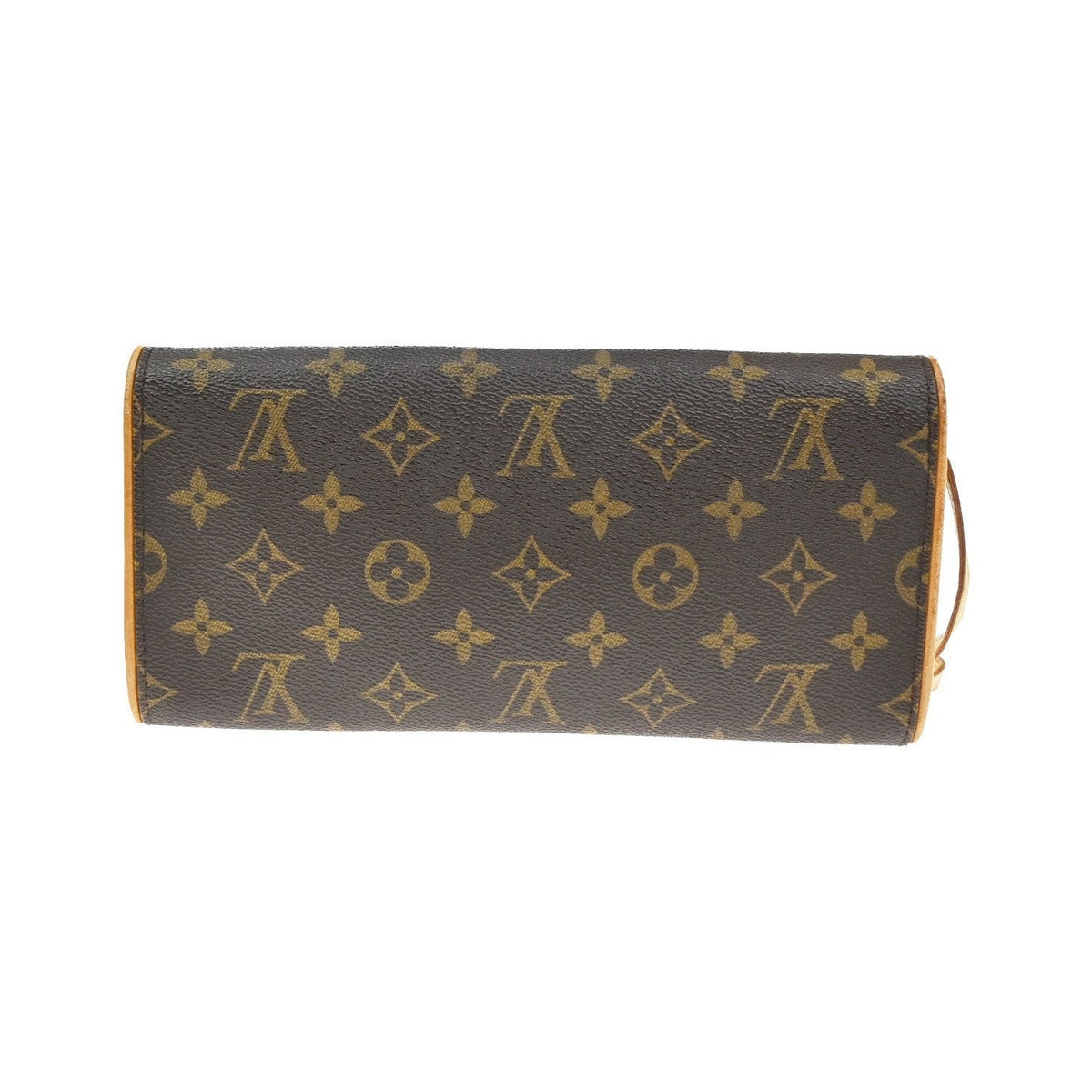 Louis Vuitton Twin Monogram Canvas, Brown, Canvas, Clutch