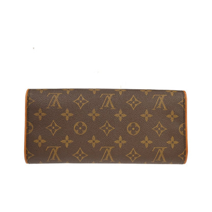 Louis Vuitton Twin Monogram Canvas, Brown, Canvas, Clutch