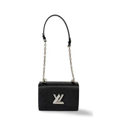 Louis Vuitton Twist Epi Leather, Black, Leather, Handbag