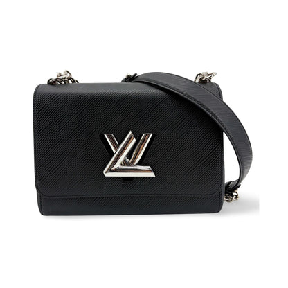 Louis Vuitton Twist Epi Leather, Black, Leather, Handbag