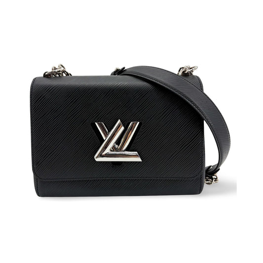 Louis Vuitton Twist Epi Leather, Black, Leather, Handbag