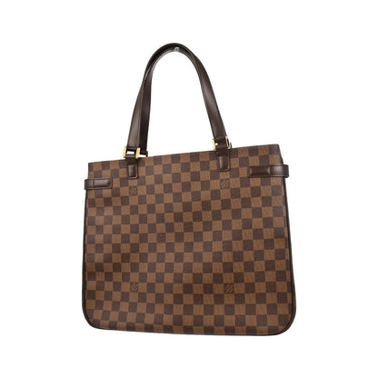 Louis Vuitton Uzes Damier Ebene, Brown, Canvas, Tote Bag