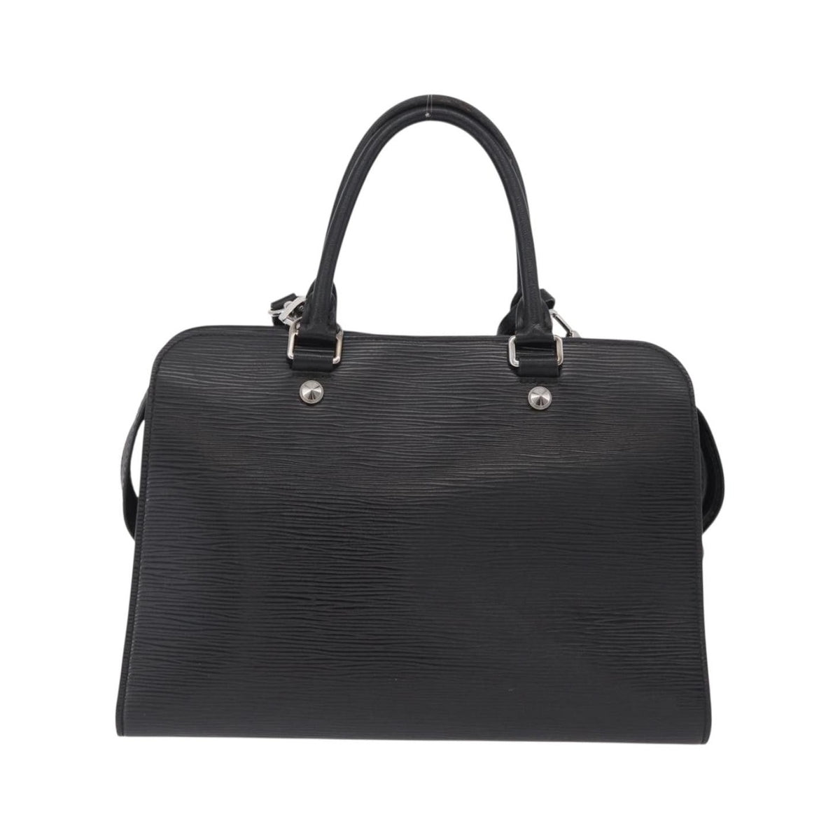Louis Vuitton Vaneau Epi Leather, Black, Leather, Handbag