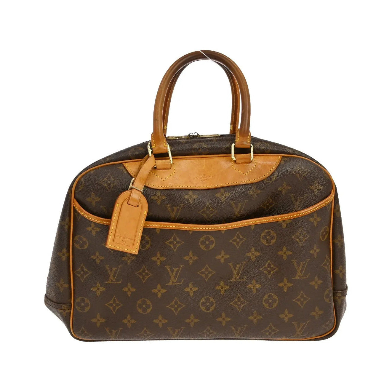 Louis Vuitton Vanity Monogram, Brown, Canvas, Handbag