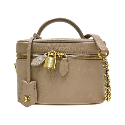 Louis Vuitton Vanity Monogram Empreinte Giant, Beige, Leather, Handbag
