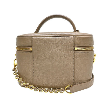 Louis Vuitton Vanity Monogram Empreinte Giant, Beige, Leather, Handbag
