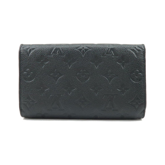 Louis Vuitton Vavin Chain Monogram Empreinte Leather, Black, Leather, Crossbody Bag