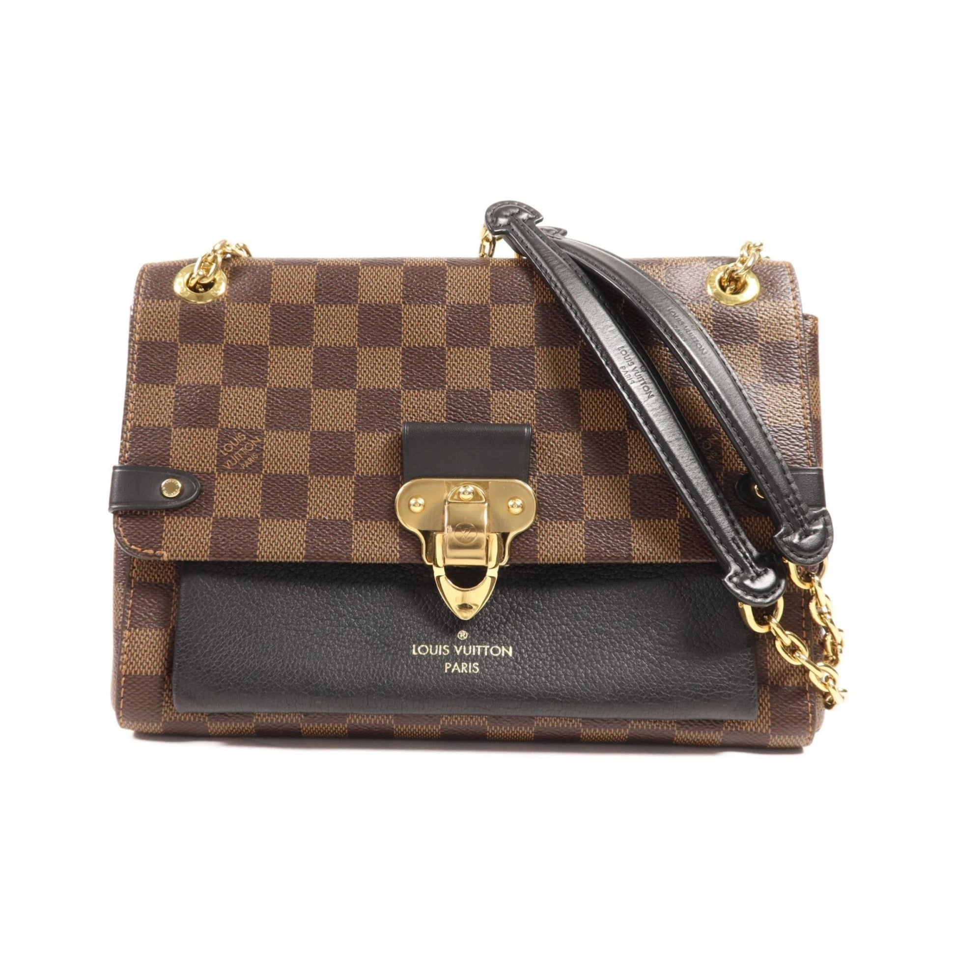 Louis Vuitton Vavin Damier, Brown, Canvas, Tote Bag