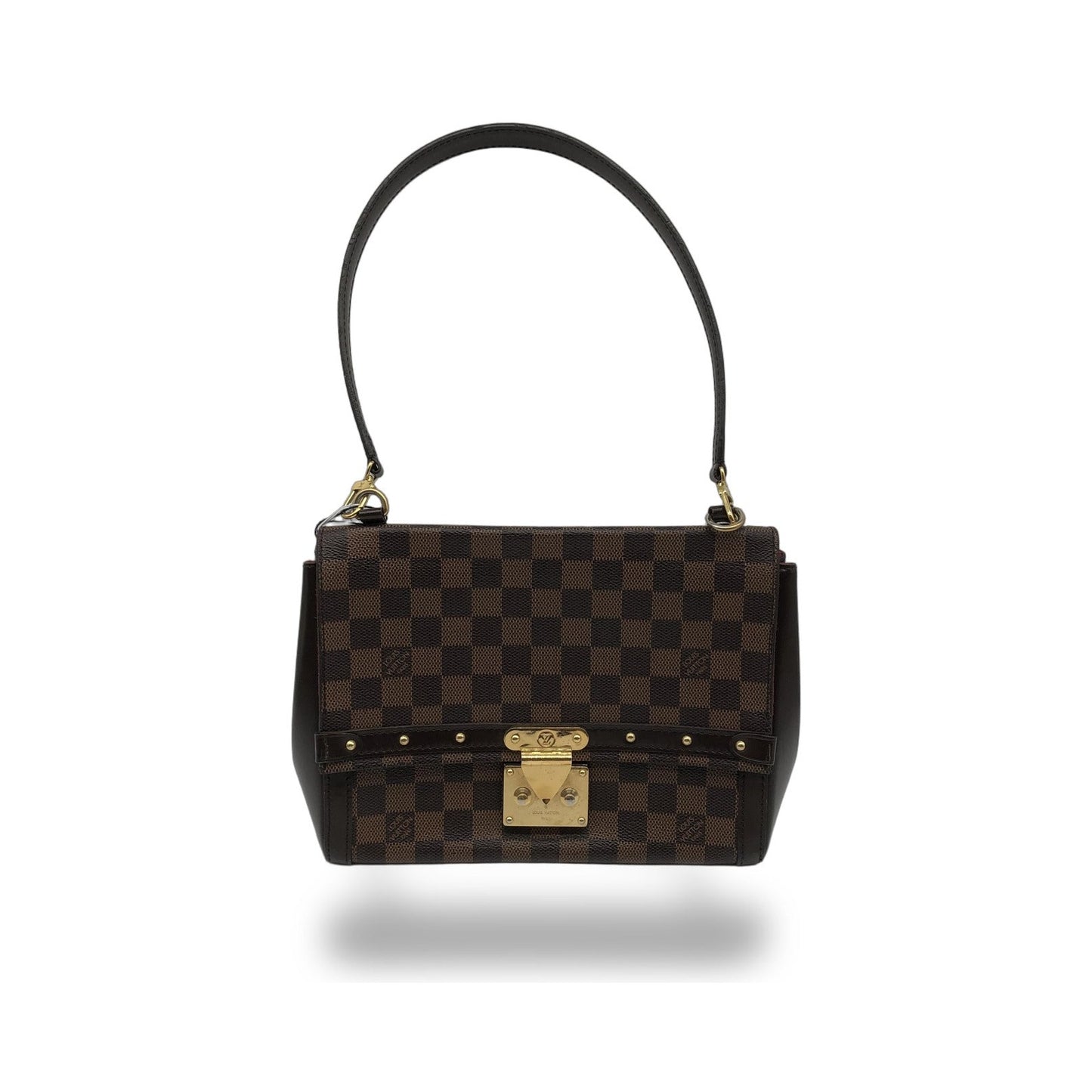 Louis Vuitton Venice Damier Ebene, Brown, Canvas, Shoulder Bag