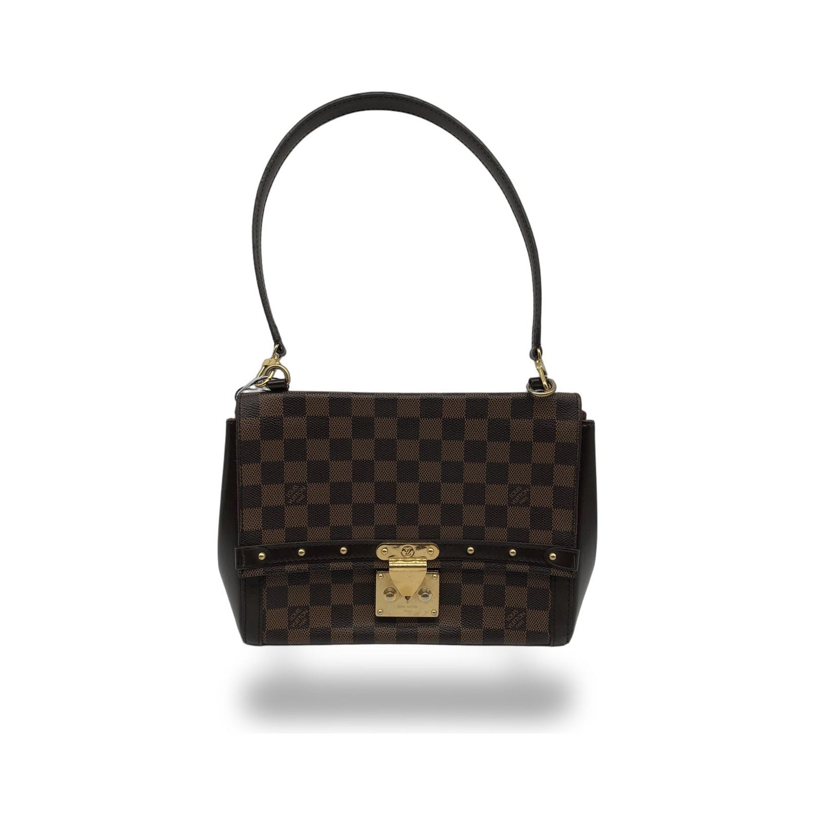 Louis Vuitton Venice Damier Ebene, Brown, Canvas, Shoulder Bag