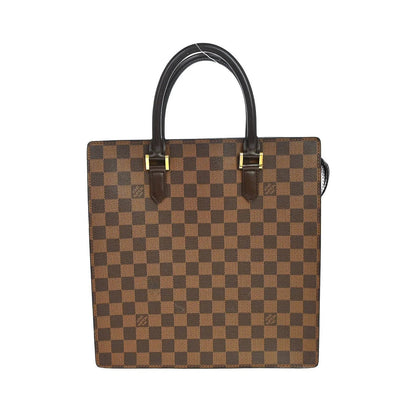 Louis Vuitton Venice Sac Plat Damier, Brown, Canvas, Tote Bag