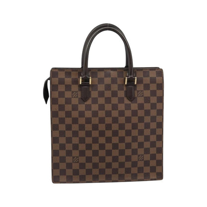 Louis Vuitton Venice Sac Plat Damier, Brown, Canvas, Handbag