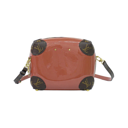 Louis Vuitton Venice Vernis with Monogram Canvas, Pink, Patent Leather, Shoulder Bag
