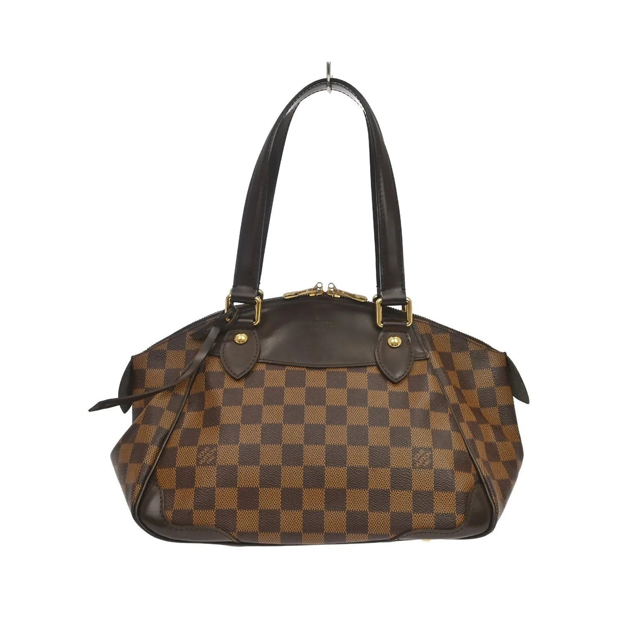 Louis Vuitton Verona Damier, Brown, Canvas, Tote Bag