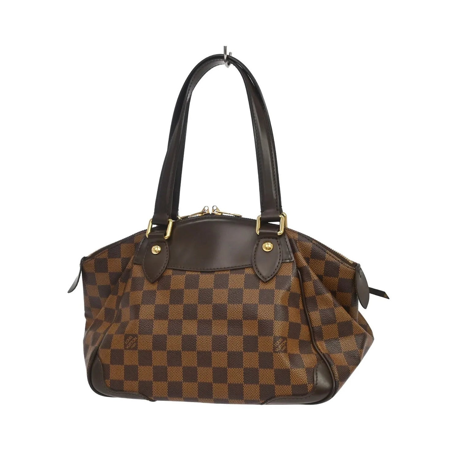 Louis Vuitton Verona Damier, Brown, Canvas, Tote Bag
