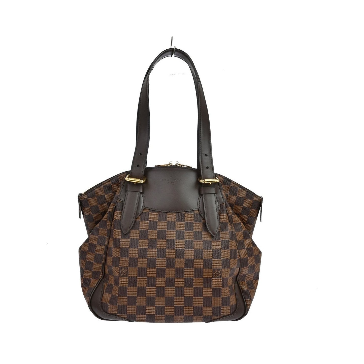 Louis Vuitton Verona Damier, Brown, Canvas, Handbag