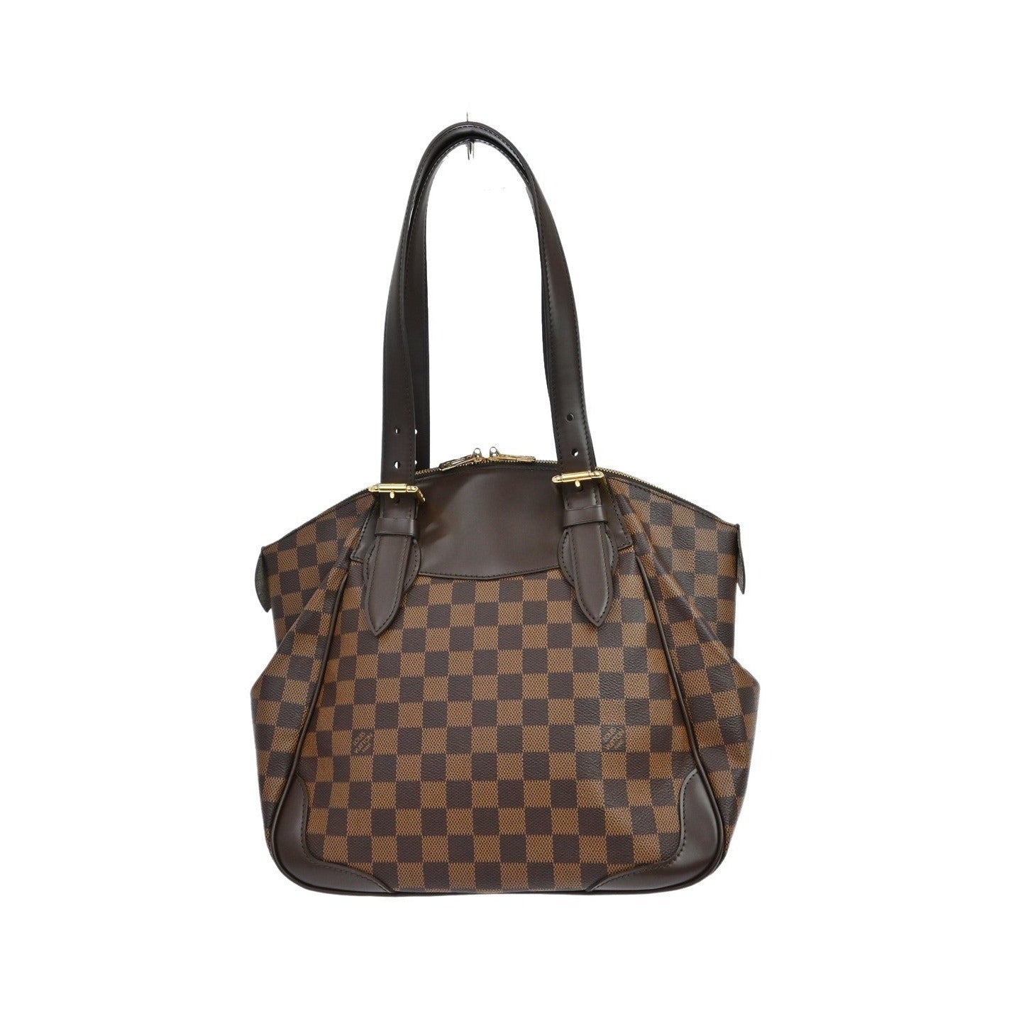 Louis Vuitton Verona Damier, Brown, Canvas, Handbag