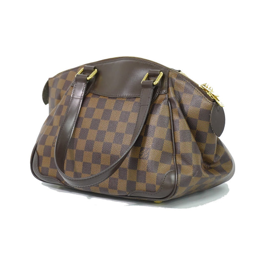 Louis Vuitton Verona Damier, Brown, Canvas, Handbag