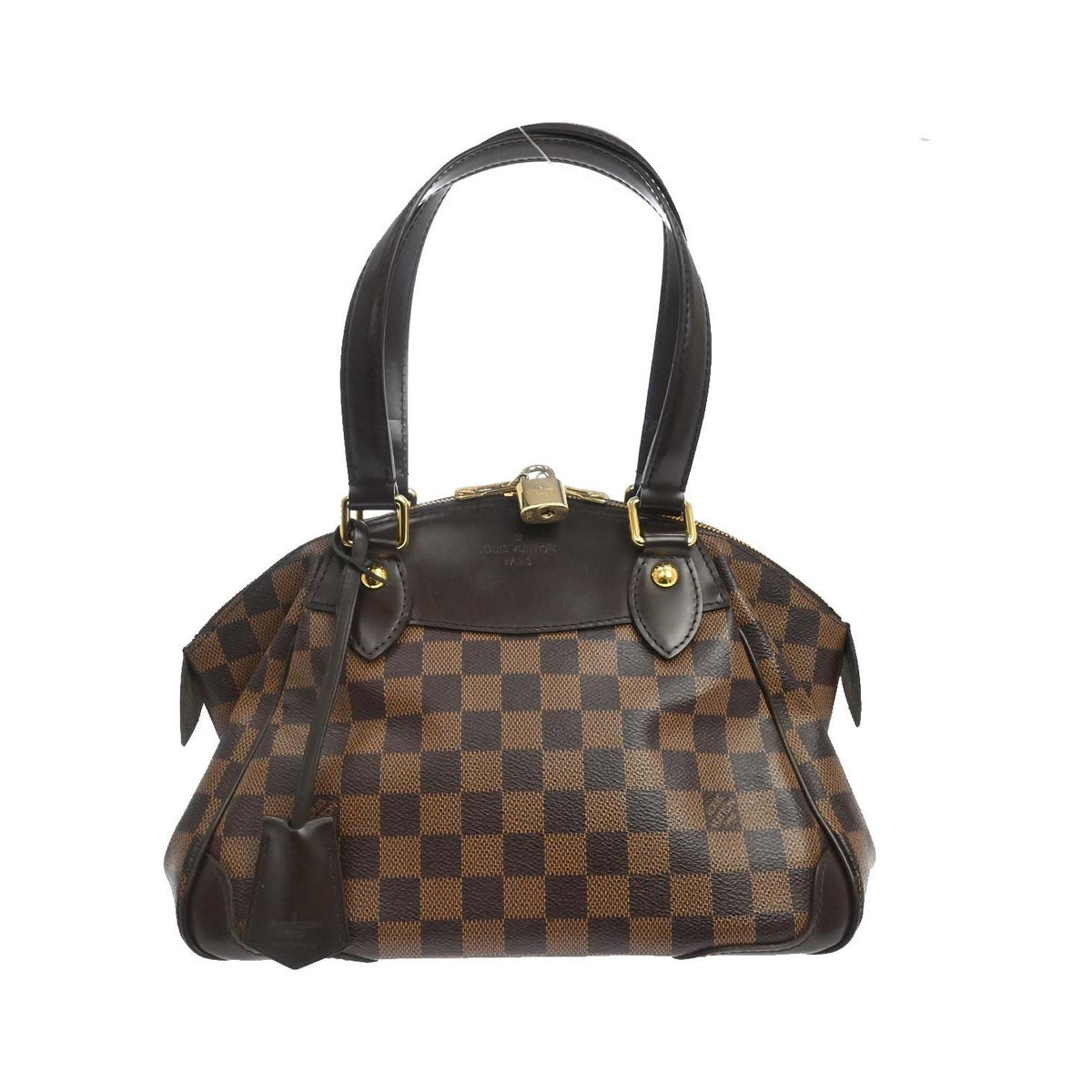 Louis Vuitton Verona Damier, Brown, Canvas, Handbag