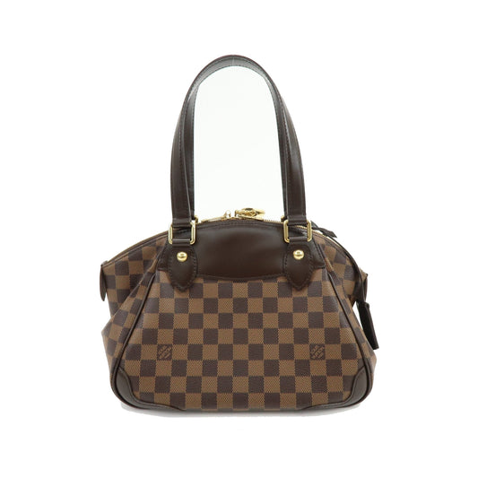 Louis Vuitton Verona Damier, Brown, Canvas, Handbag