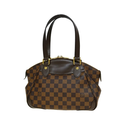 Louis Vuitton Verona Damier Ebene, Brown, Canvas, Tote Bag