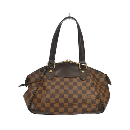 Louis Vuitton Verona Damier Ebene, Brown, Canvas, Tote Bag