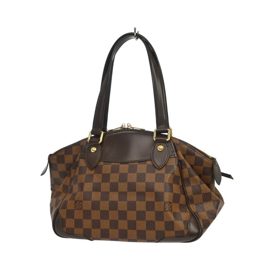 Louis Vuitton Verona Damier Ebene, Brown, Canvas, Tote Bag