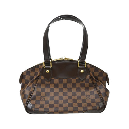 Louis Vuitton Verona Damier Ebene, Brown, Canvas, Tote Bag