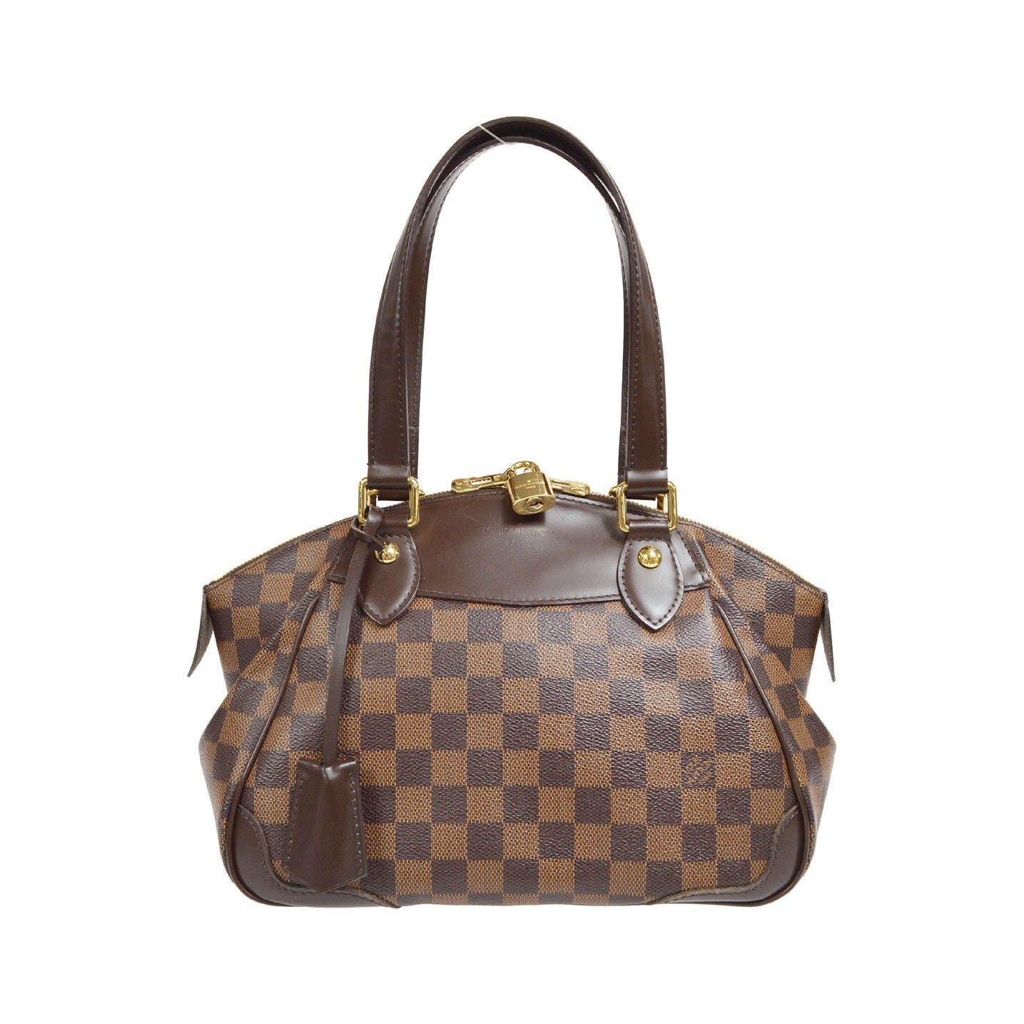 Louis Vuitton Verona Damier Ebene, Brown, Canvas, Shoulder Bag
