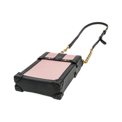 Louis Vuitton Vertical Trunk Pochette Epi Leather, Pink, Leather, Clutch