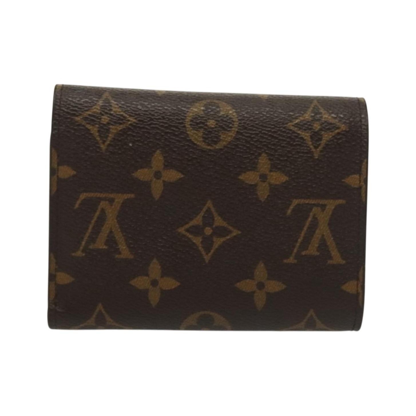 Louis Vuitton Victorine Monogram Vivienne Japan Garden, Brown, Canvas, Wallet