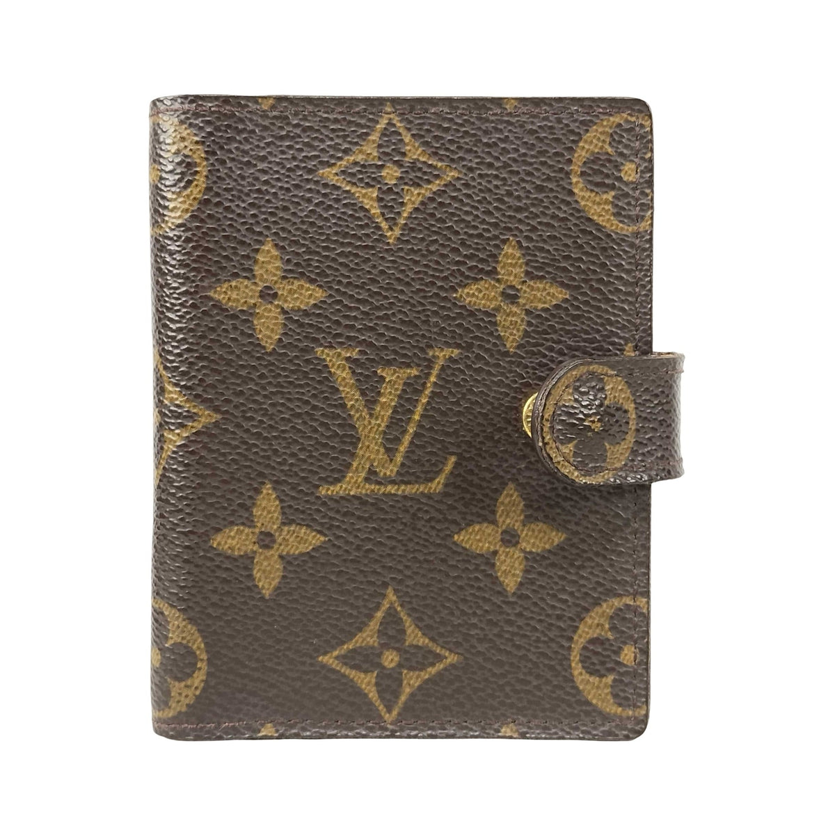 Louis Vuitton Viennois Monogram Canvas, Brown, Canvas, Card Holder