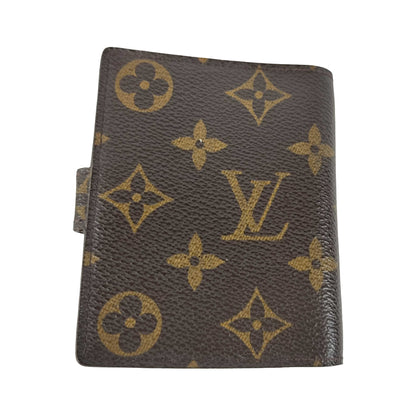 Louis Vuitton Viennois Monogram Canvas, Brown, Canvas, Card Holder
