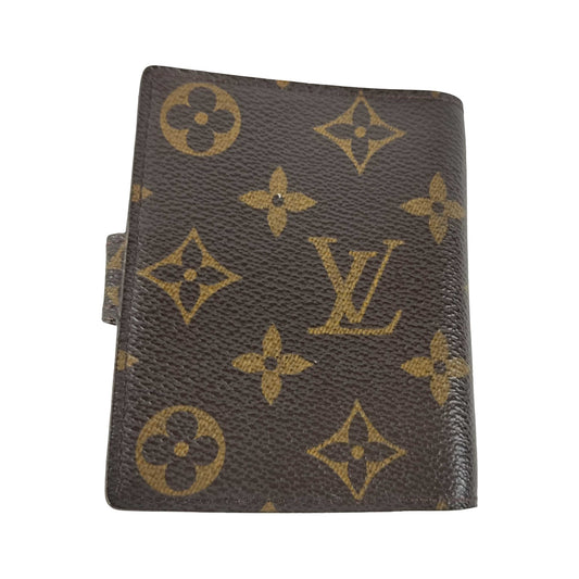 Louis Vuitton Viennois Monogram Canvas, Brown, Canvas, Card Holder