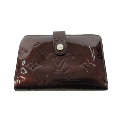 Louis Vuitton Viennois Monogram Canvas, Burgundy, Patent Leather, Card Holder