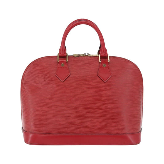 Louis Vuitton Vintage Alma Epi Leather, Red, Leather, Handbag