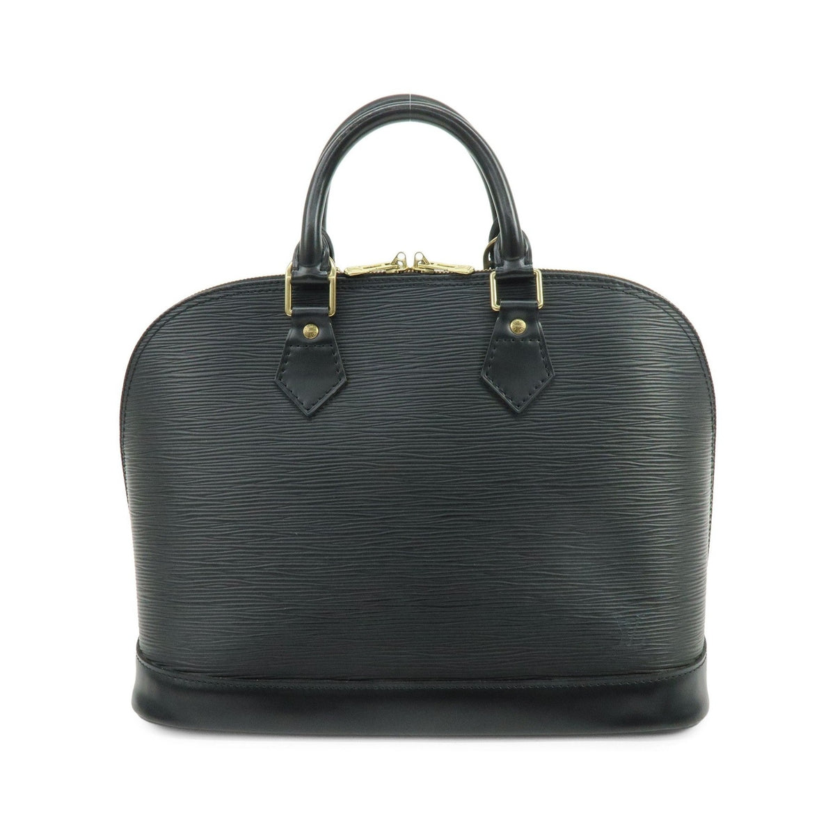 Louis Vuitton Vintage Alma Epi Leather, Black, Leather, Handbag