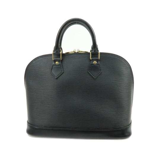 Louis Vuitton Vintage Alma Epi Leather, Black, Leather, Handbag