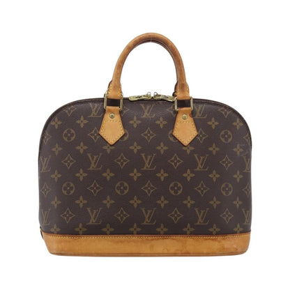 Louis Vuitton Vintage Alma Monogram Canvas, Brown, Canvas, Handbag