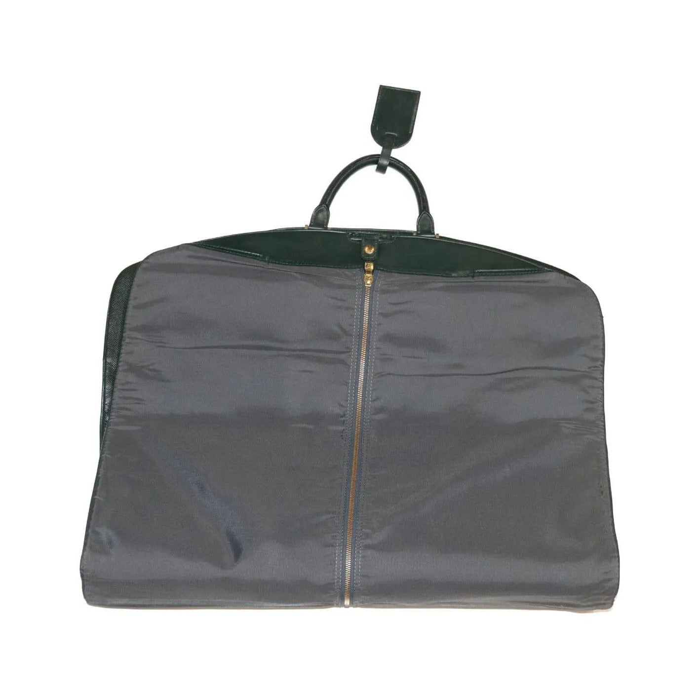 Louis Vuitton Vintage Garment Cover Monogram Canvas, Green, Leather, Travel Bag