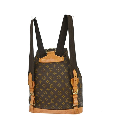 Louis Vuitton Vintage Montsouris Monogram Canvas, Brown, Canvas, Backpack