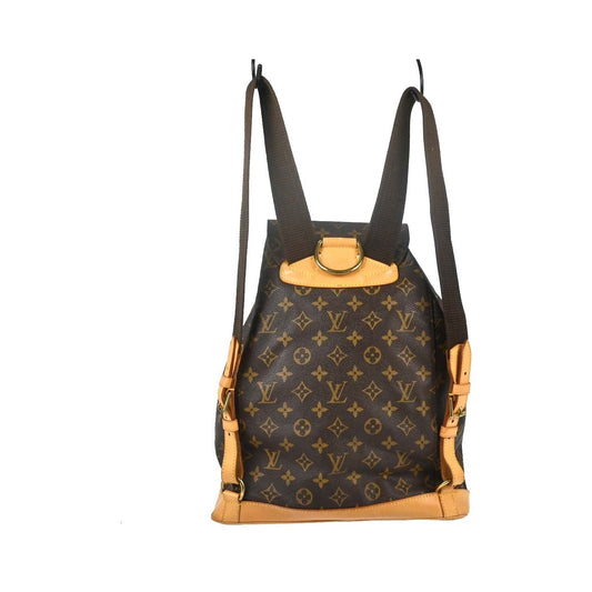 Louis Vuitton Vintage Montsouris Monogram Canvas, Brown, Canvas, Backpack